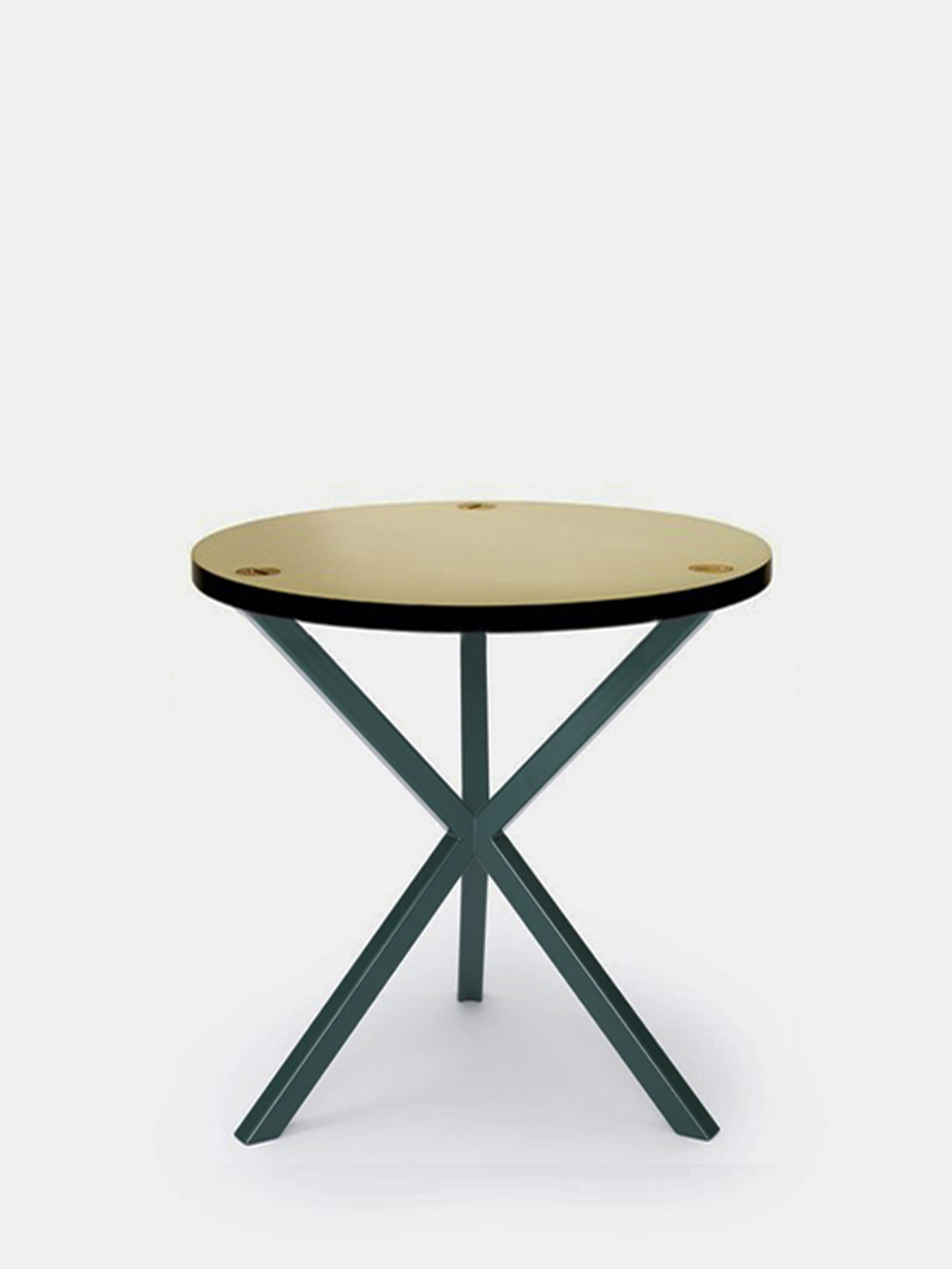 30103 019bd1fd5a Lowm 11neb Round Side Table 500 Brass Black 024 1024x1024 High Zoom Portrait
