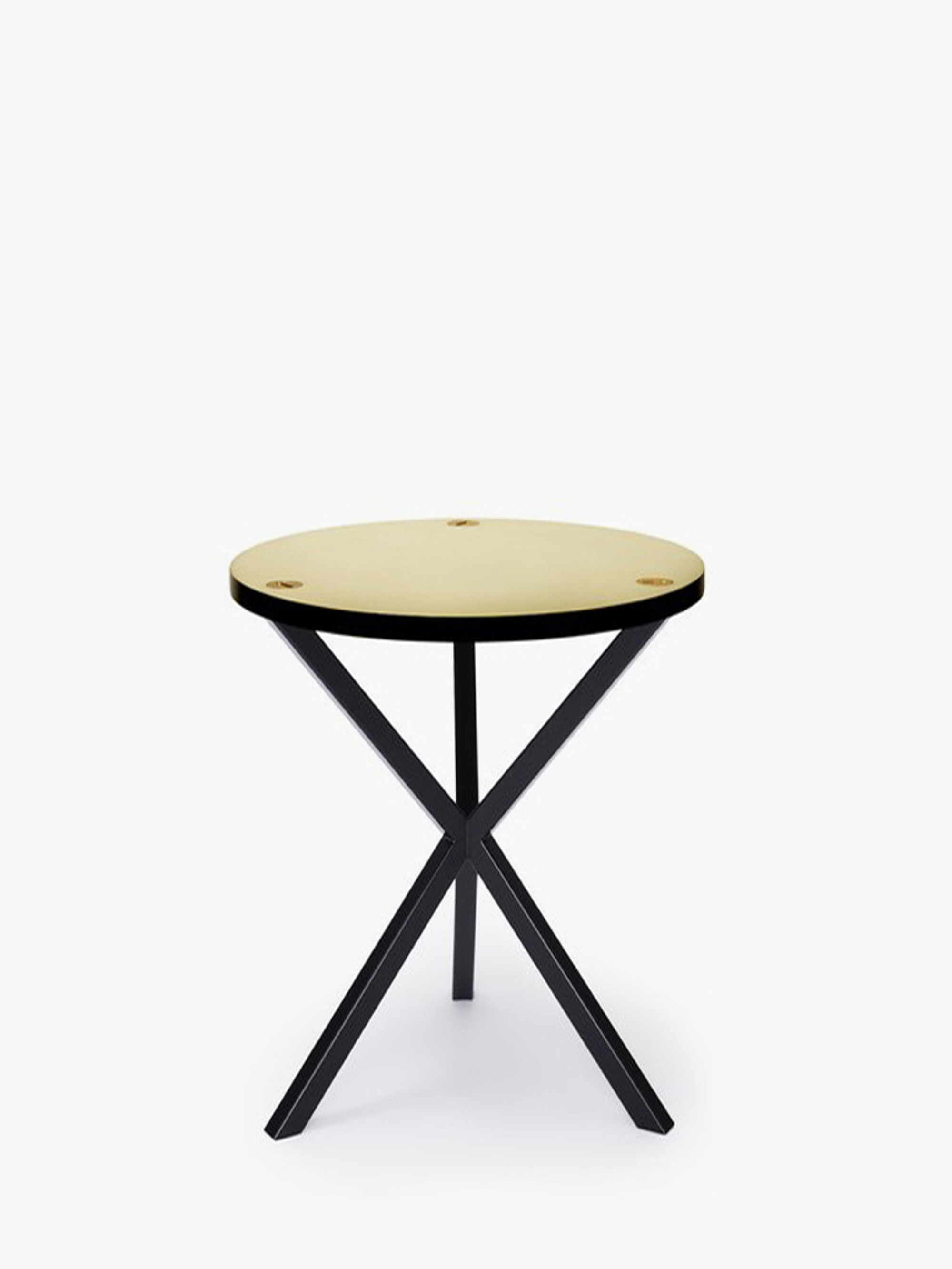30121 58914f41b9 11neb Round Side Table 500 Brass Black 024 1024x1024 High Black Portrait
