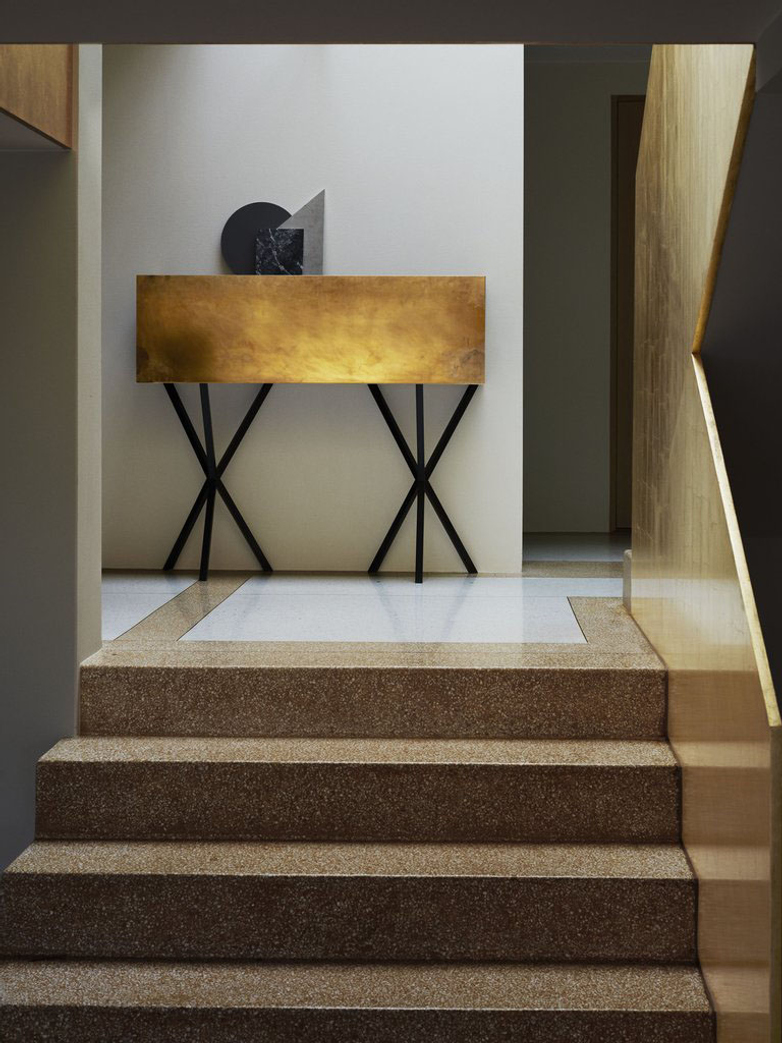 NEB Bureau – Brass/Black