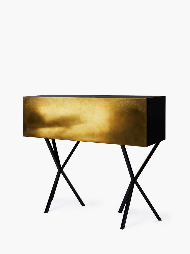NEB Bureau – Brass/Black