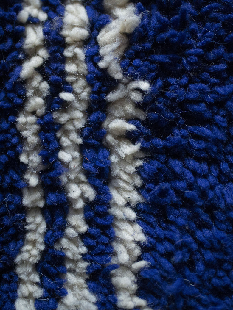 Beldi Blue – 285 x 190 cm