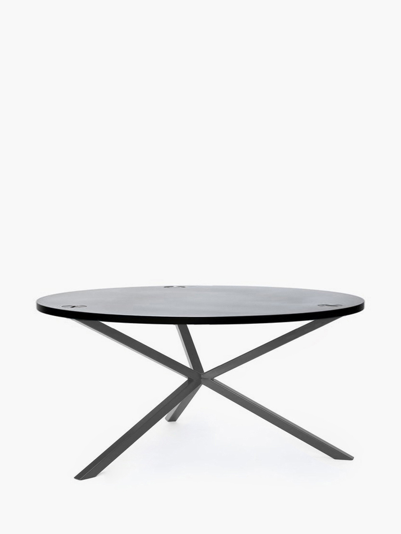 NEB Round Coffee Table – Zinc/Grey