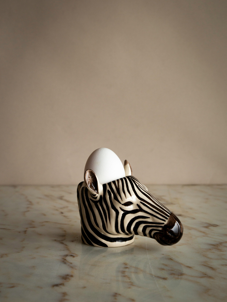 Zebra Face Egg Cup