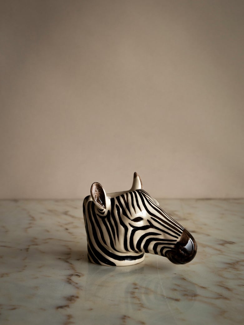 Zebra Face Egg Cup