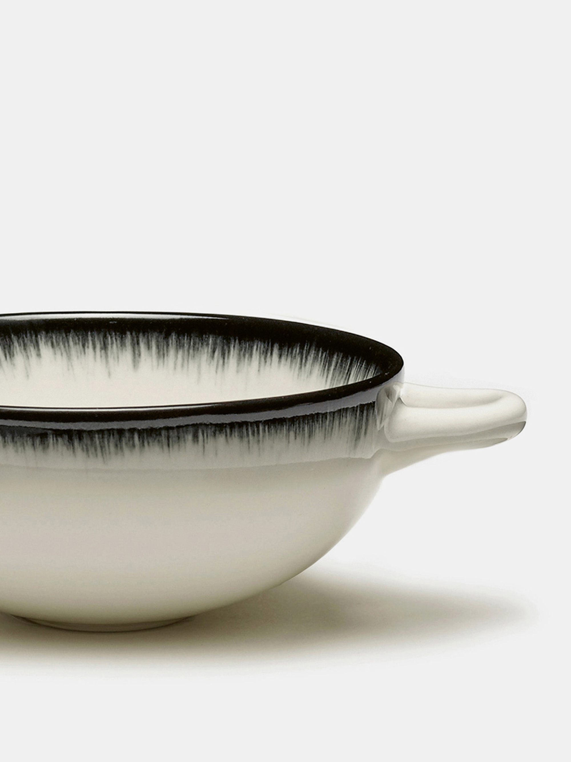 Ann Demeulemeester x Serax — Dé - Cup Off White - Black A — Shop