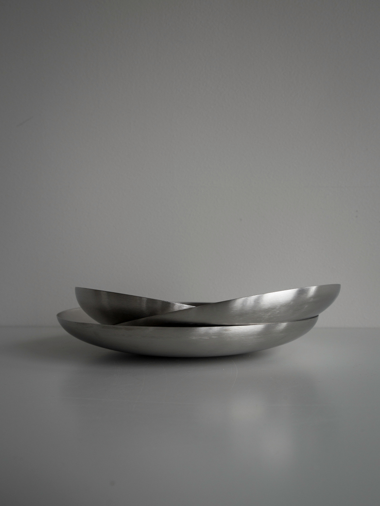Bowl Brushed Steel - Medium