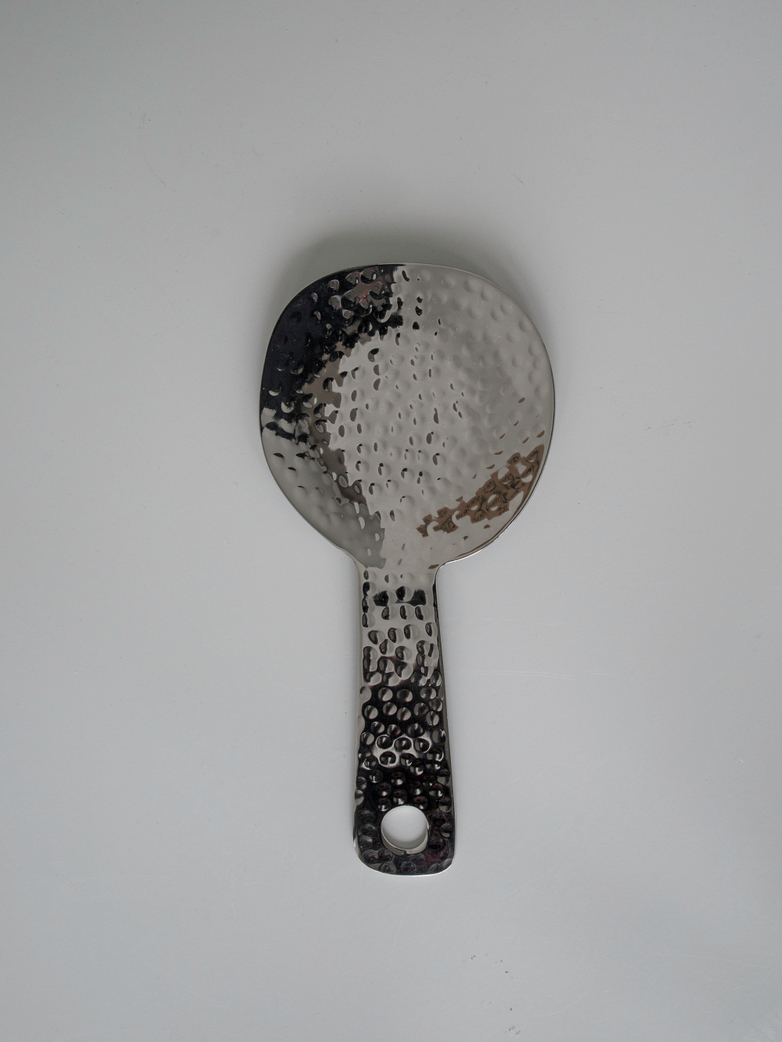 Serving Spoon Rice Shiny Steel