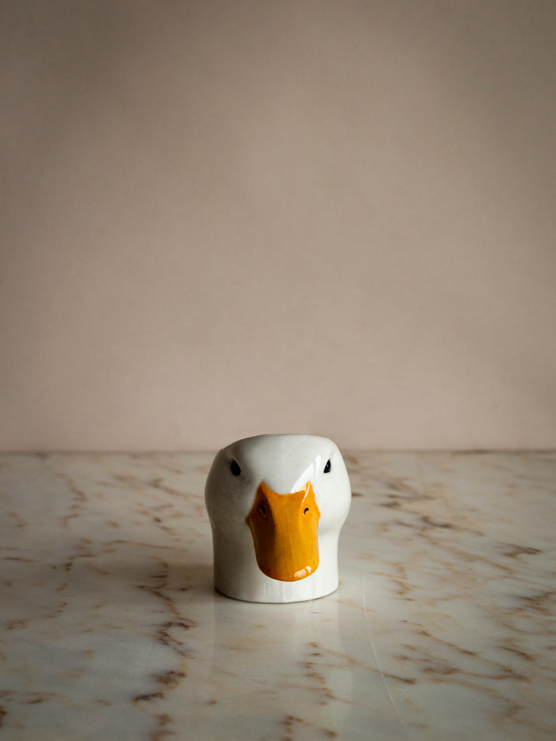 Pekin Duck Face Egg Cup