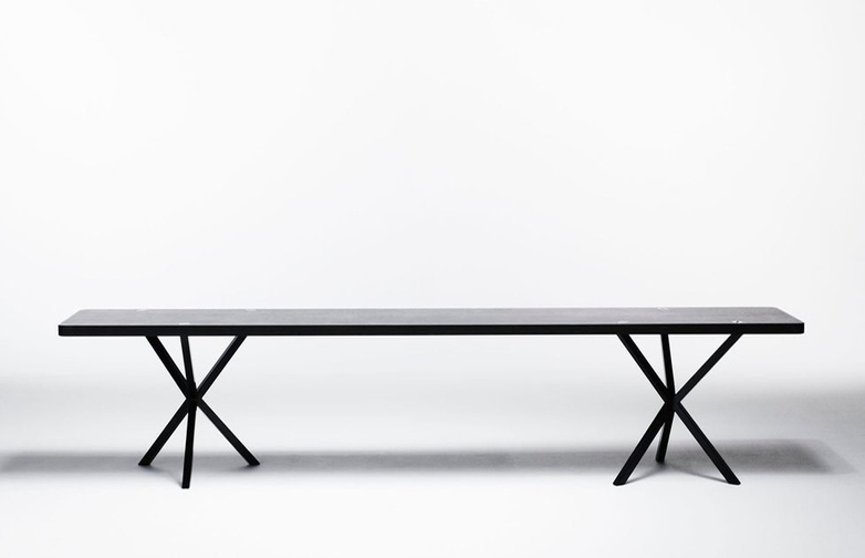 NEB Bench – Black Oak/Black – 200