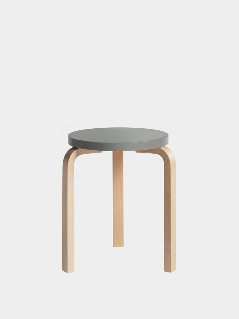 Stool 60 - Birch Grey