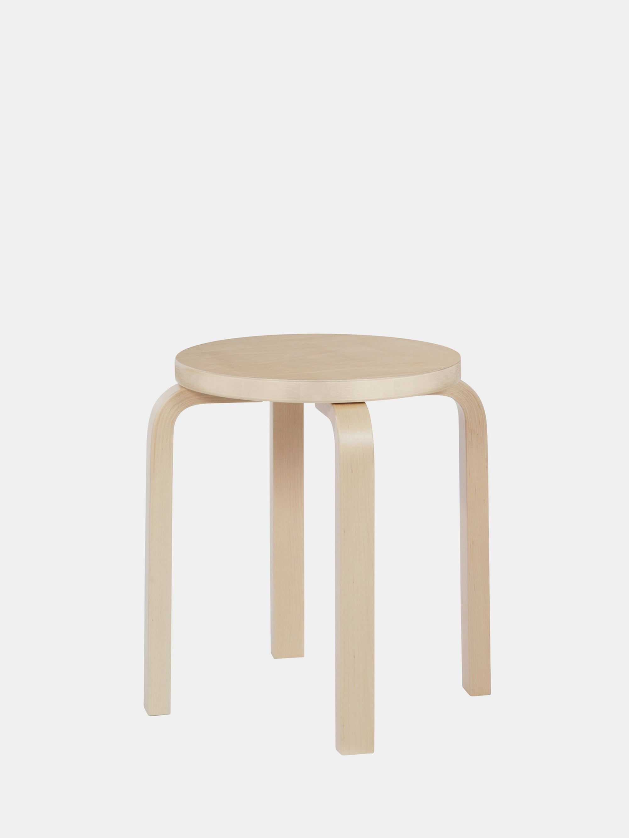 30846 995715c26f Stool E60 Legs Birch Birch Top Master Original Portrait