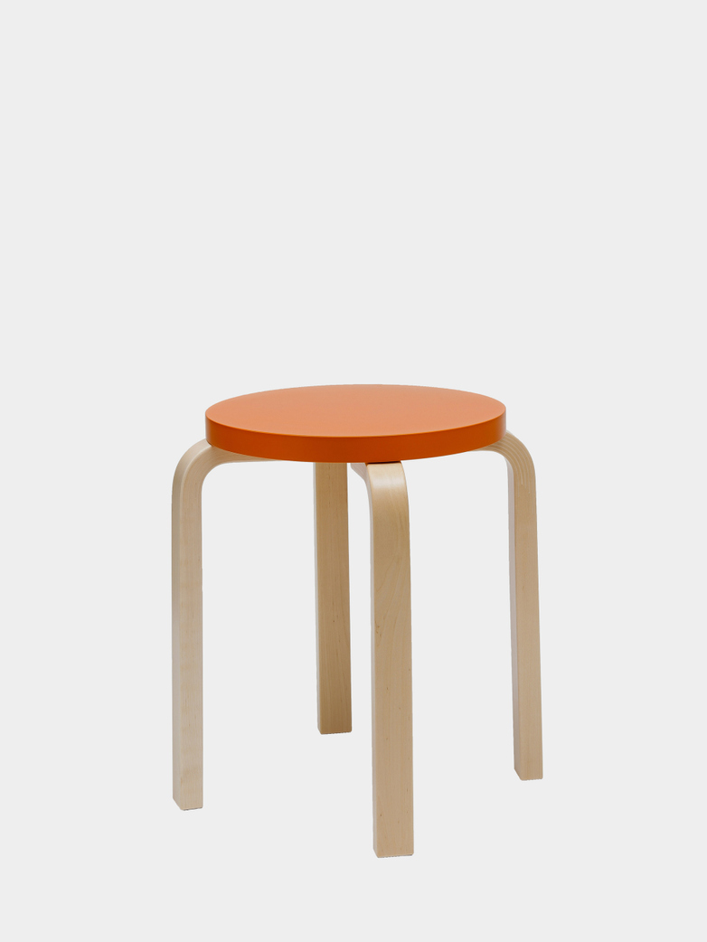 Stool E60 - Birch Orange