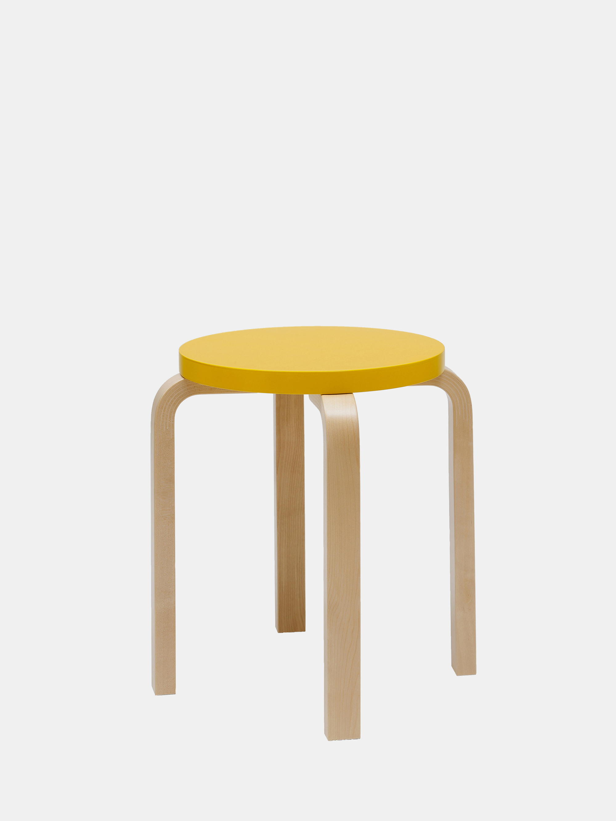 30850 386bbf0c61 Stool E60 Paimio Yellow Top Master Original Portrait
