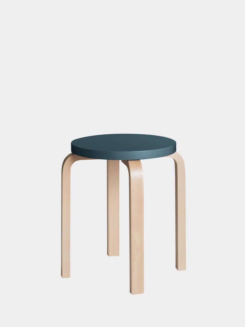 Stool E60 - Birch Blue