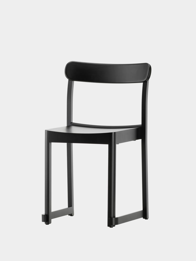 Atelier Chair - Black Lacquered Beech