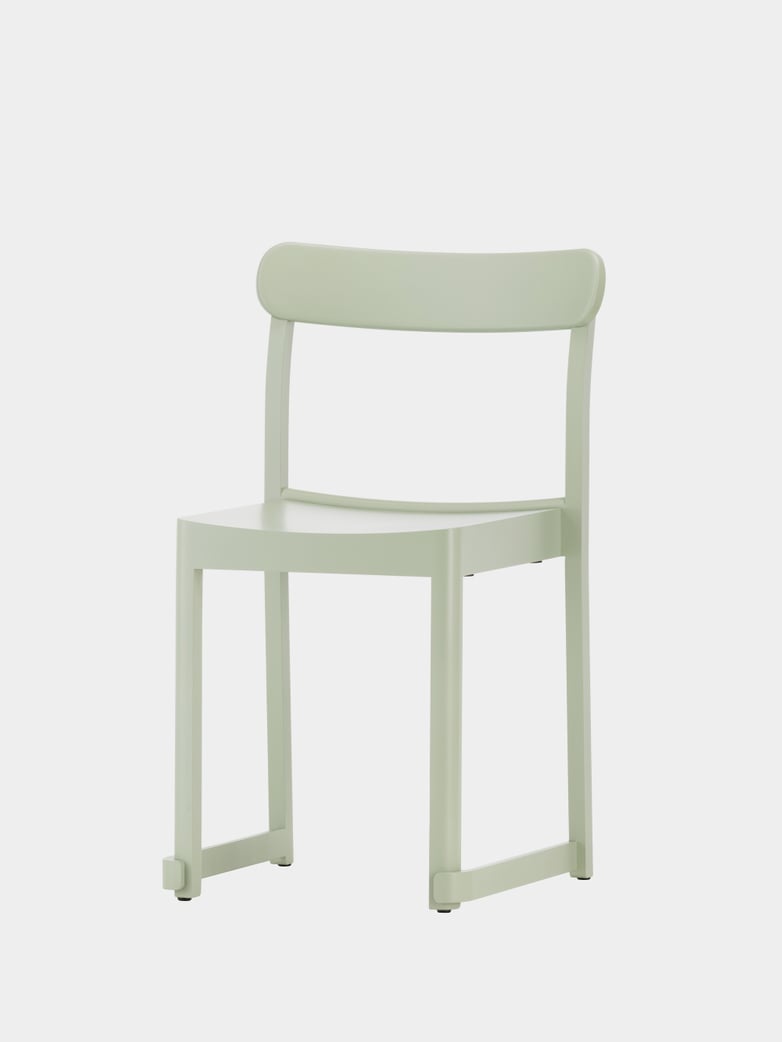 Atelier Chair - Green Lacquered Beech