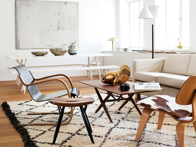 Domino Table - Walnut