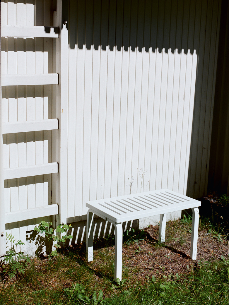 Bench 153B - Natural Lacquered - 72,5 cm