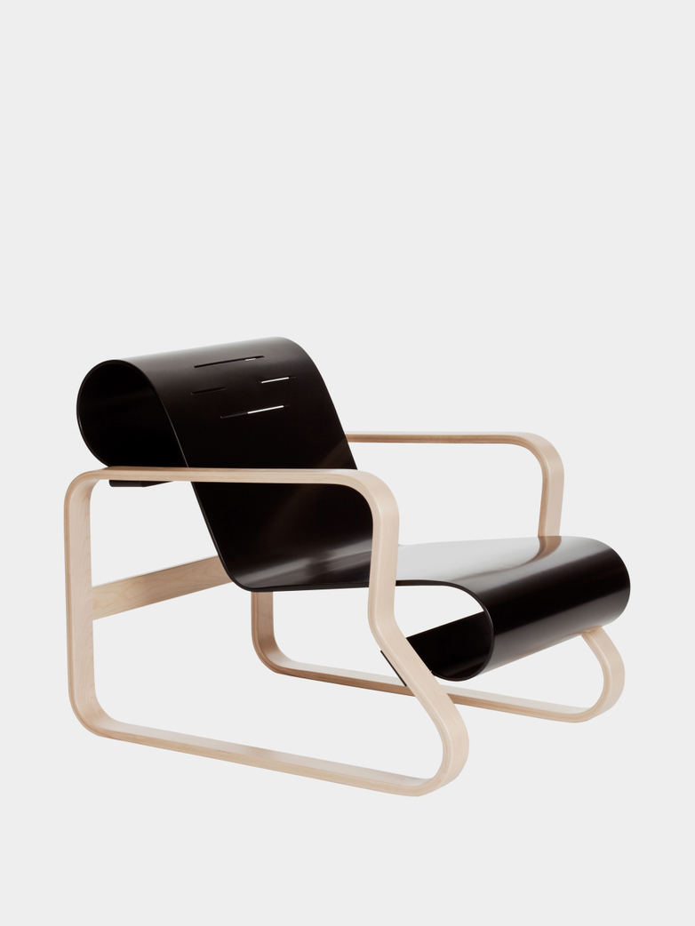 Armchair 41 - Piamio - Seat Black Lacquered