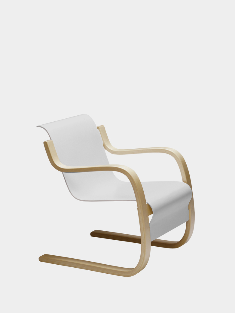 Armchair 42 - Seat White Lacquered