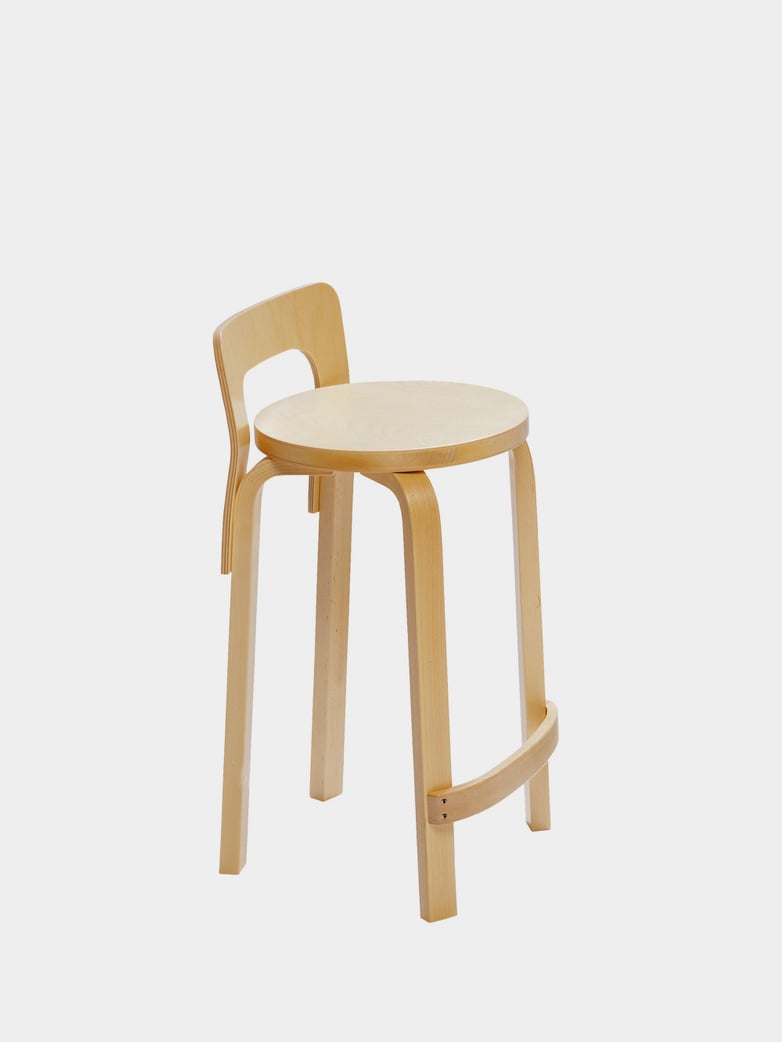 High Chair K65 - Seat Birch Veneer