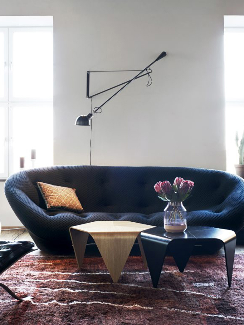 Trienna Table - Black Stained