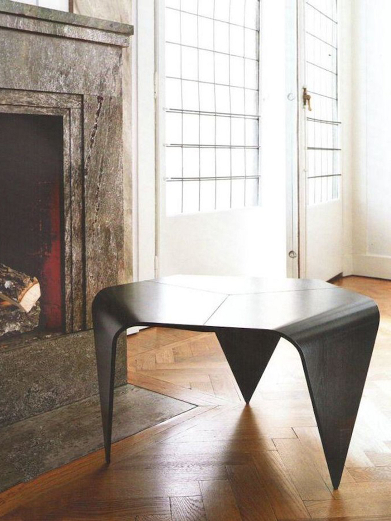 Trienna Table - White Lacquered