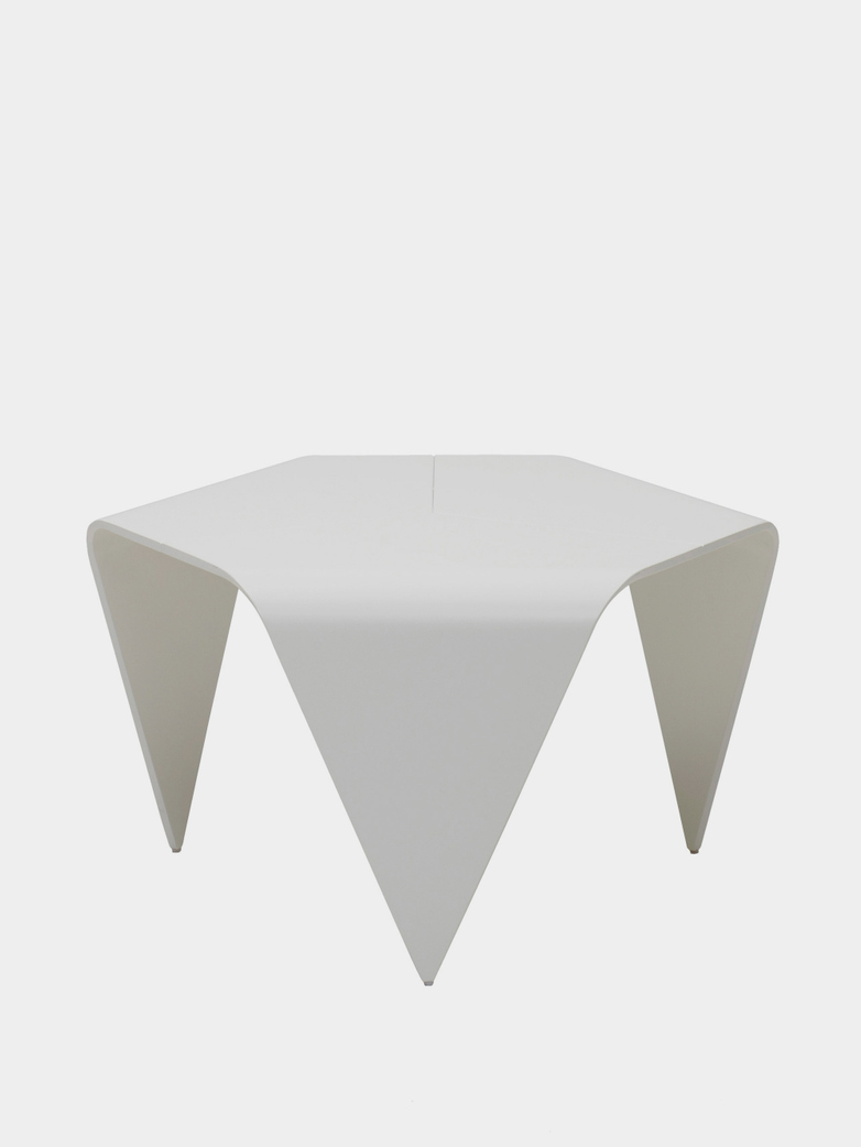 Trienna Table - White Lacquered