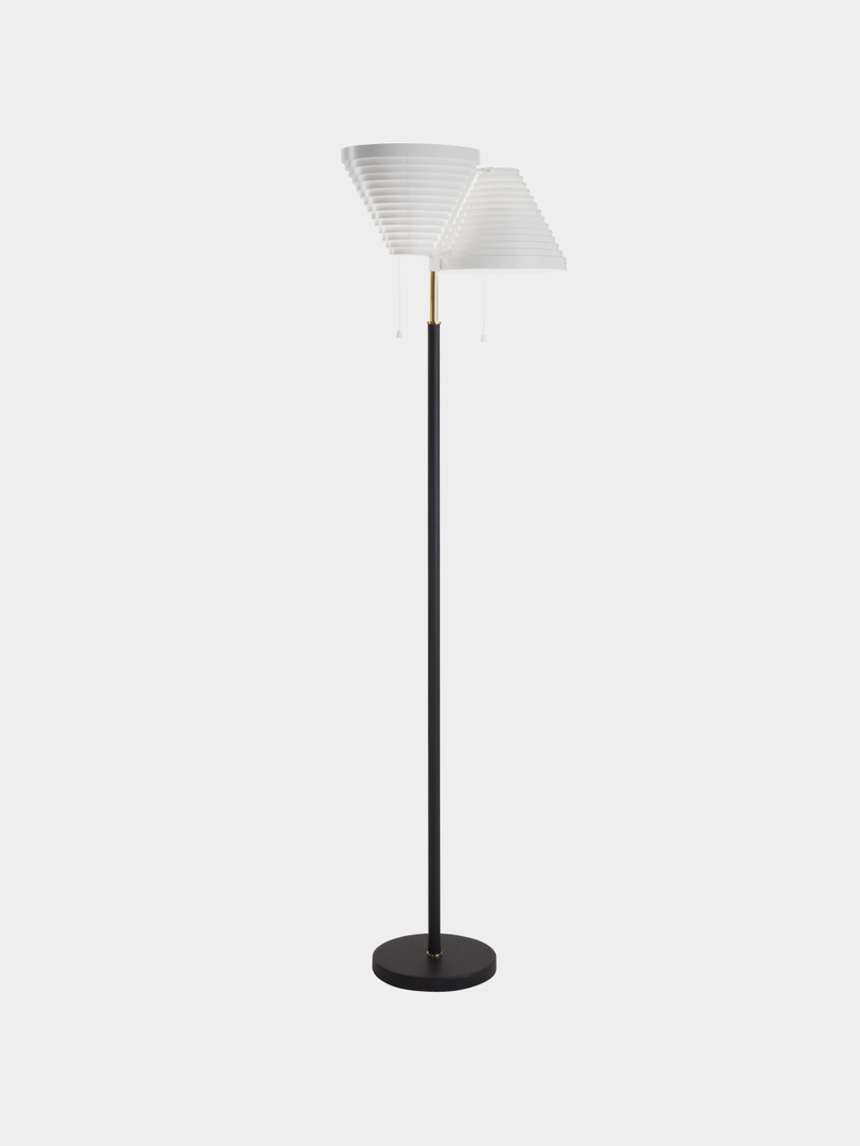 Floor Light A810 - Tube Polished Brass