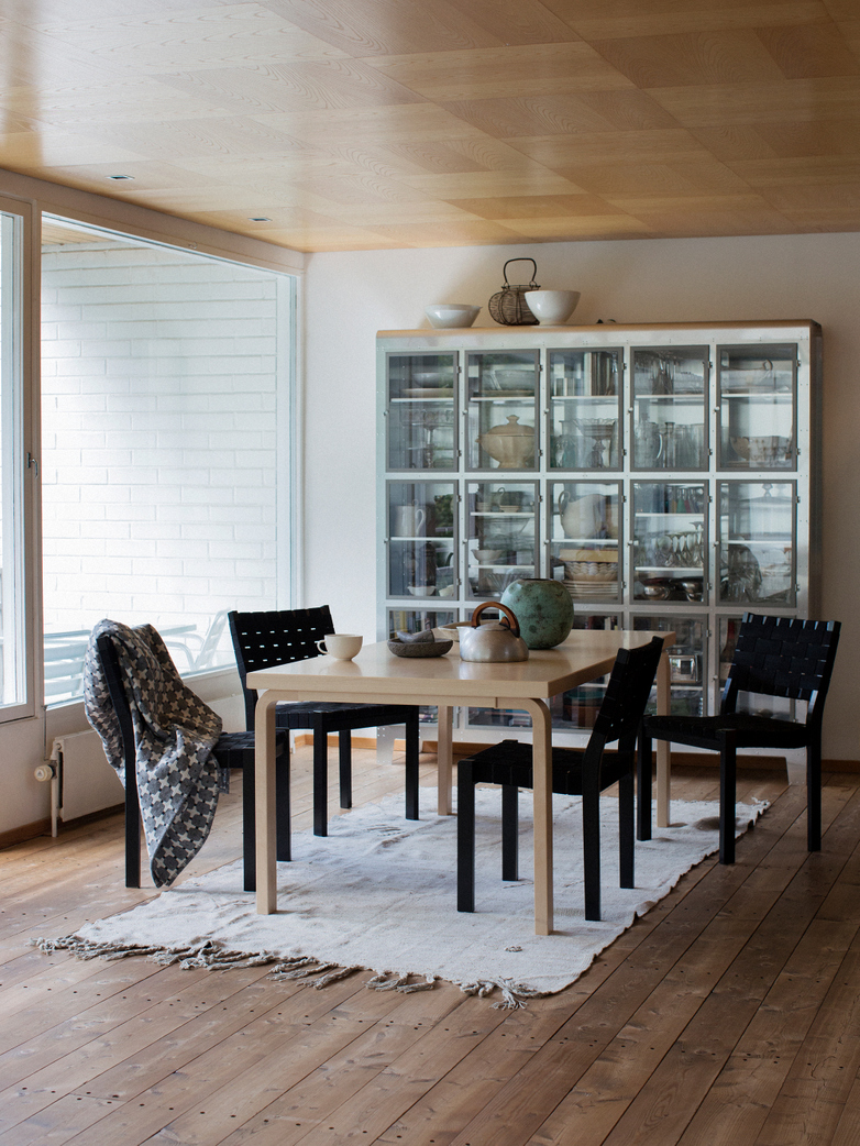Aalto Table Rectangular 80B - Birch Veneer