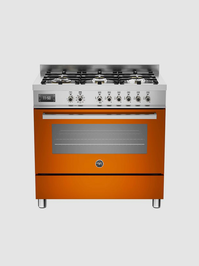 90 cm 6-Burner - Electric Oven - Professional Series