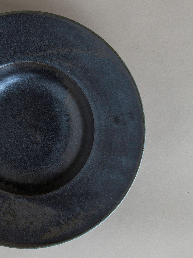 Kyoto Pasta Plate - Black