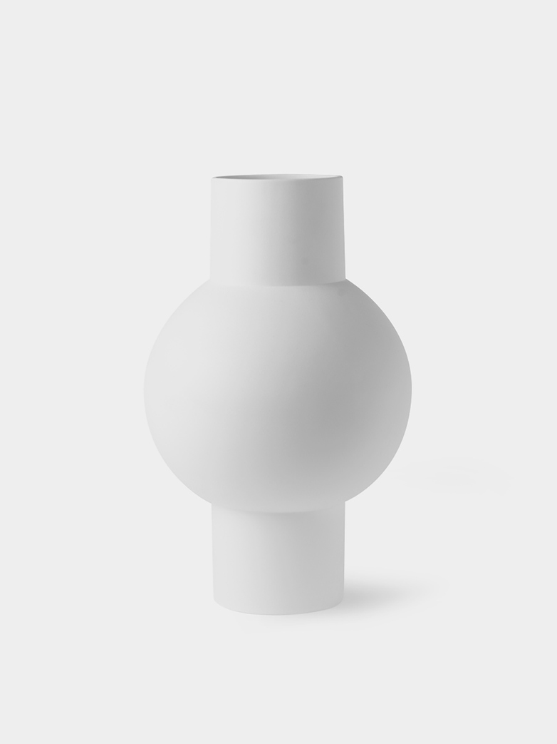 Matt Vase White - Medium