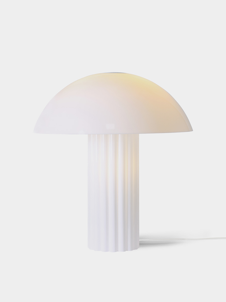 Cupola Table Lamp White
