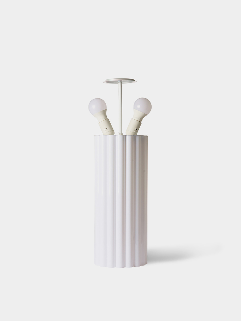 Cupola Table Lamp White