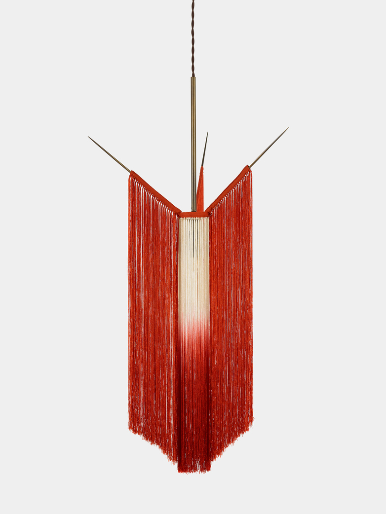 Ann Demeulemeester - Chan 1 Pendant Lamp Scarlet/Cream