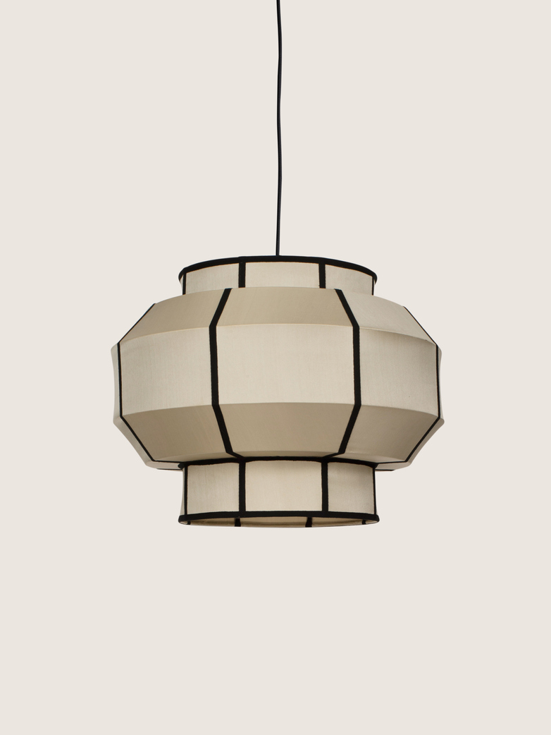 Bali Colonial Silk Lamp