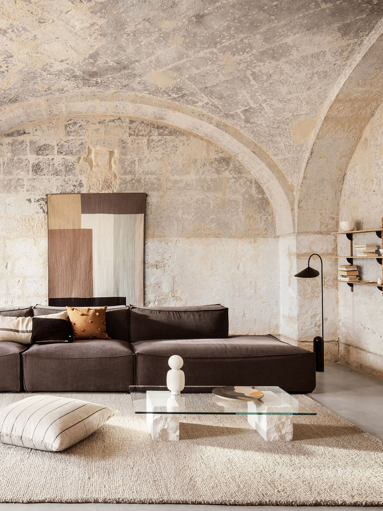 Mineral Coffee Table - Bianco Curia