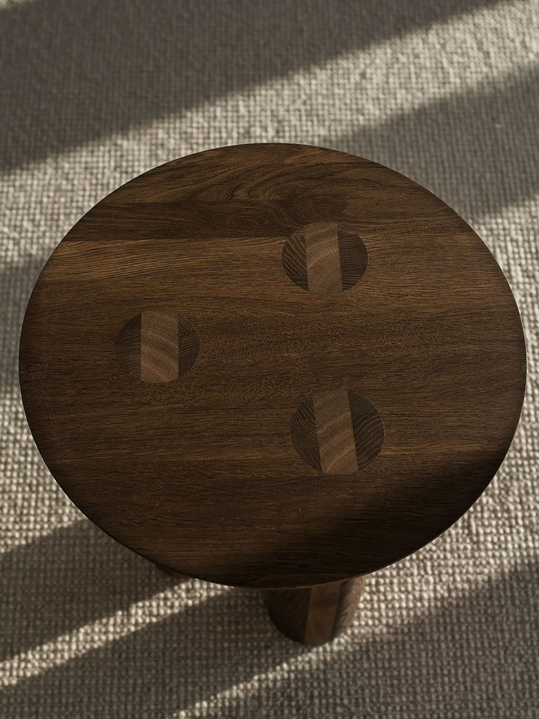 Hommage Side Table Smoked Oak