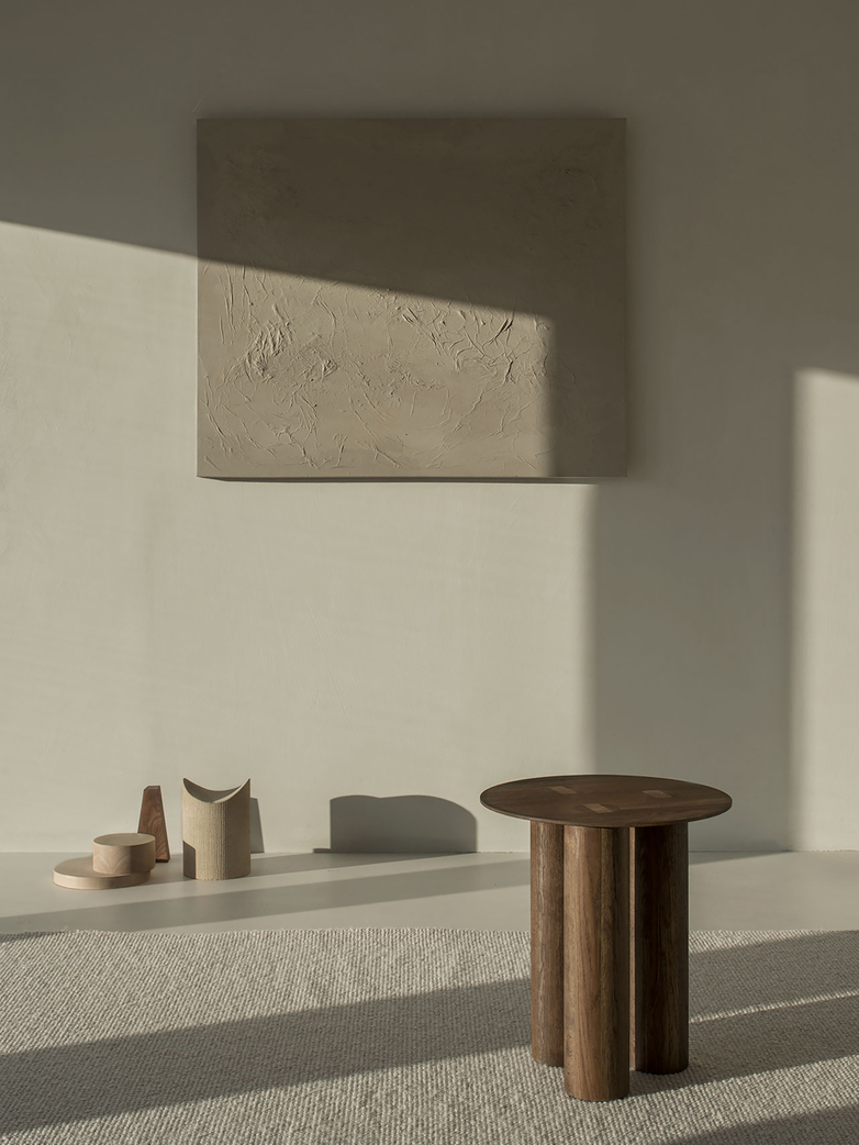 Hommage Side Table Smoked Oak