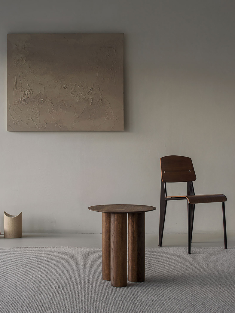 Hommage Side Table Smoked Oak