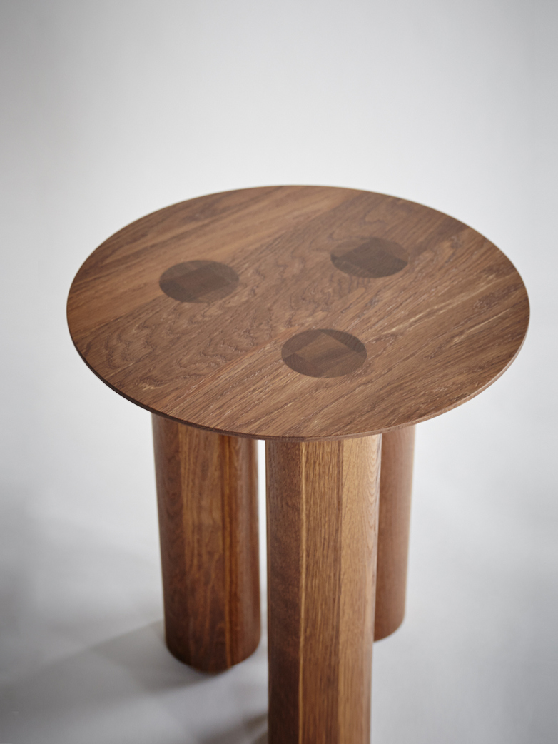 Hommage Side Table Smoked Oak
