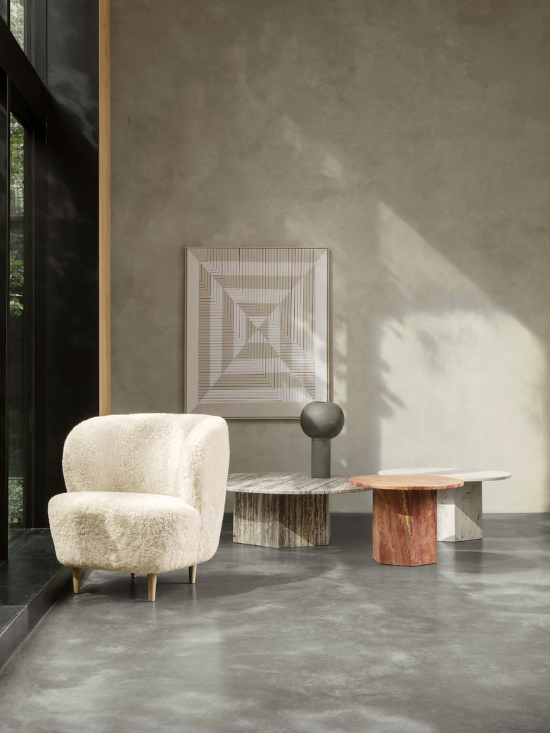 Epic Coffee Table – White – Ø80