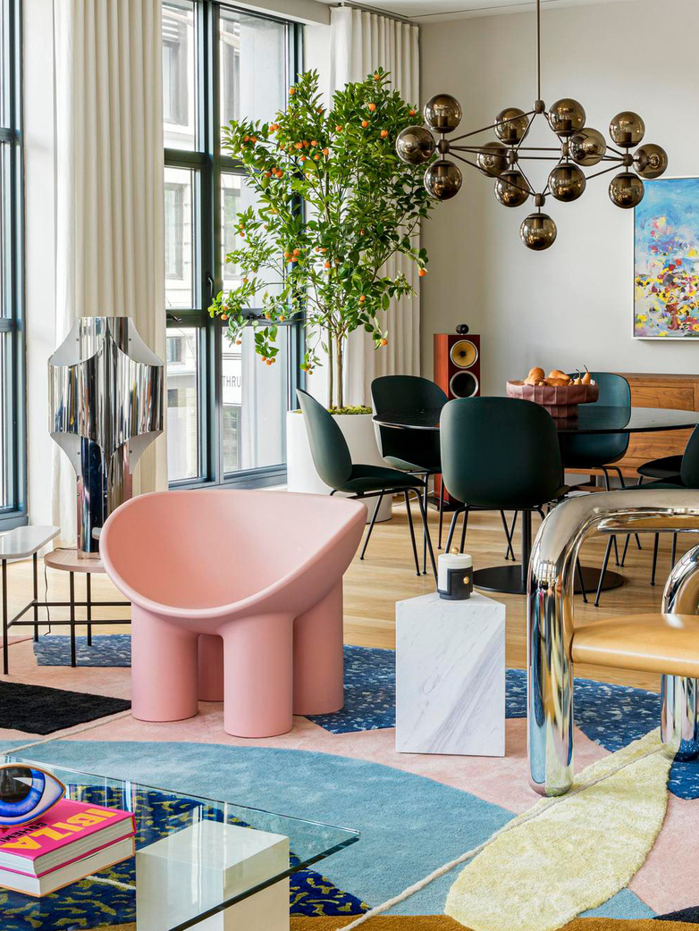 Roly Poly Armchair – Flesh