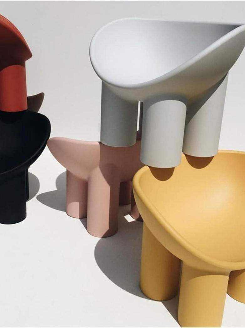 Roly Poly Armchair – Flesh