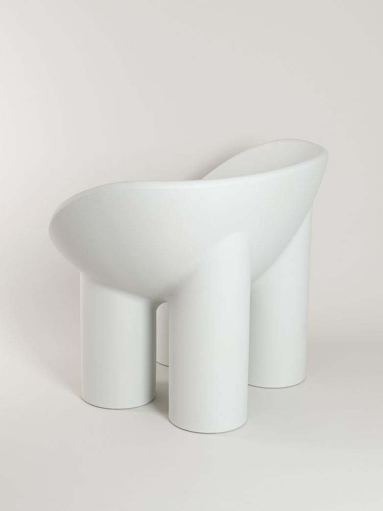 Roly Poly Armchair – Concrete
