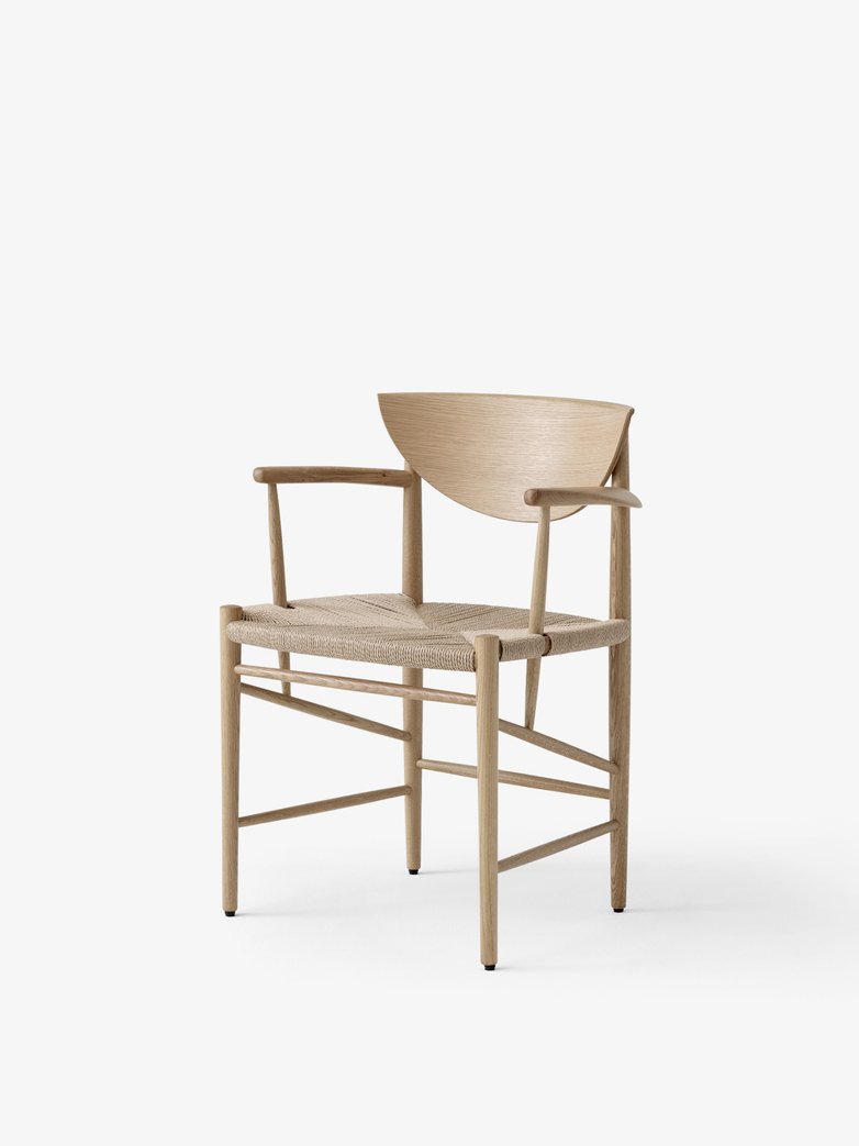 Drawn HM4 - White Oiled Oak with Natural Paper Cord