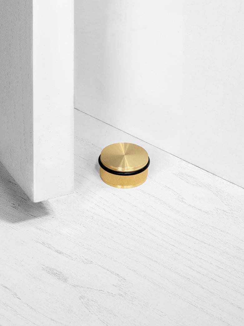 DOOR STOP - FLOOR MOUNTED, BR
