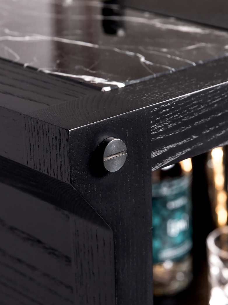 POPSTAR - Black Oak - Smoked - Black Marble - Grey Berry Silk