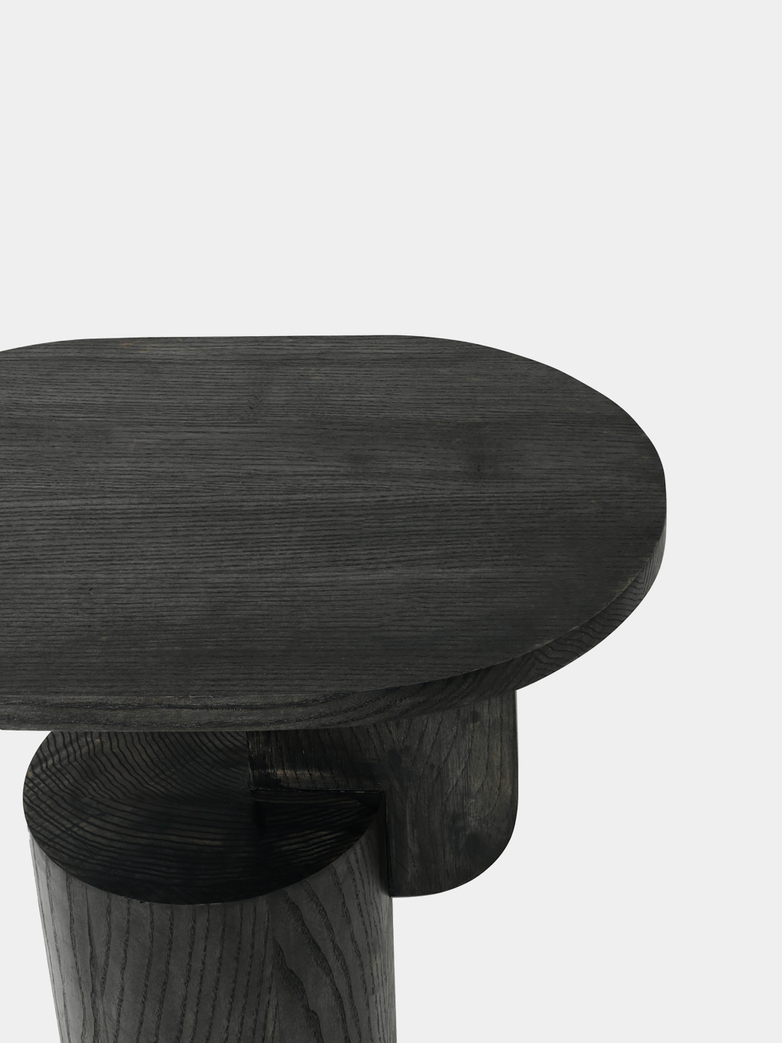 Ferm Living - Insert Side Table Black Stained Ash